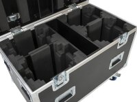 Roadinger Flightcase HIGHLINE 4x LED IP TMH-H420 WASH