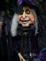 Halloween Figur Hexe Marie, animiert, 180cm