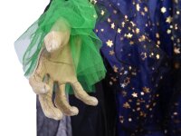 Halloween Figur Hexe Lisbeth, 200cm