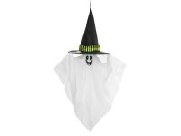 Halloween Figur Schwebender Geist, animiert, 110cm