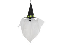 Halloween Figur Schwebender Geist, animiert, 110cm
