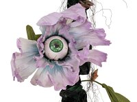 Halloween Figur Augen Blumen, animiert, 120 - 200cm