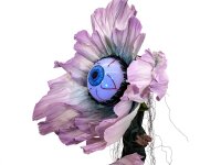 Halloween Figur Augen Blumen, animiert, 120 - 200cm