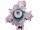 Halloween Figur Augen Blumen, animiert, 120 - 200cm