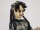 Halloween Figur Mädchen auf Pony, animiert, 90cm