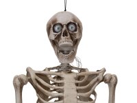 Halloween Figur Skelett formbar, animiert, 160cm