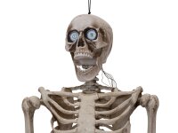 Halloween Figur Skelett formbar, animiert, 160cm