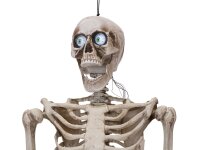 Halloween Figur Skelett formbar, animiert, 160cm