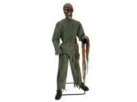 Halloween Figur Alien Zombie, animiert, 190cm