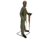 Halloween Figur Alien Zombie, animiert, 190cm