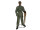 Halloween Figur Alien Zombie, animiert, 190cm