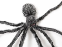Halloween Riesenspinne, grau, 230cm