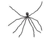 Halloween Riesenspinne, grau, 230cm