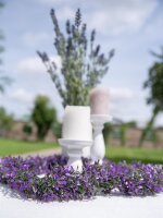 Lavender Garland, artificial, pink, 180cm
