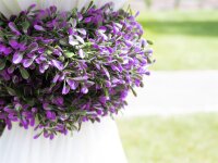 Lavender Garland, artificial, pink, 180cm