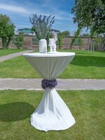 Lavender Garland, artificial, pink, 180cm