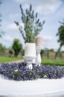 Lavender Garland, artificial, violet, 180cm