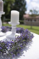 Lavender Garland, artificial, violet, 180cm