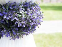Lavender Garland, artificial, violet, 180cm