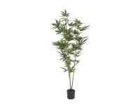 Cannabis-plant, artificial plant, 120cm