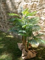Areca Palme, 2-stämmig, Kunstpflanze, 120cm