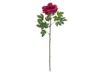 Peony Branch classic, artificial plant, magenta, 80cm