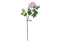 Peony Branch premium, artificial plant, pink, 100cm