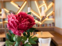 Peony Branch premium, artificial plant, magenta, 100cm