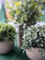 Table plants in pots, artificial plant, Set of 3