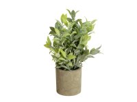 Table plants in pots, artificial plant, Set of 3