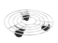 STEELECHT-25, Edelstahlübertopf, Ø25cm