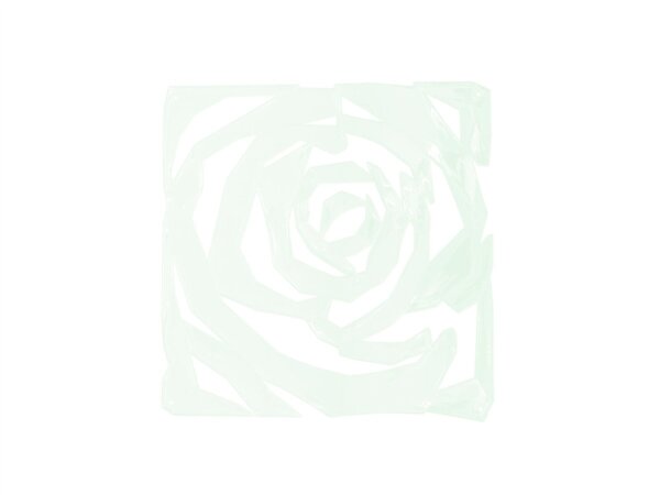 Raumteiler Rose clear 4x