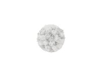 Pine ball, flocked, 15cm