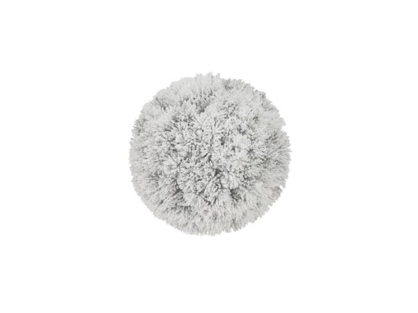 Pine ball, flocked, 20cm