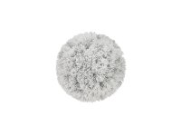 Pine ball, flocked, 20cm