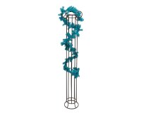 Spruce garland, turquoise, 270cm