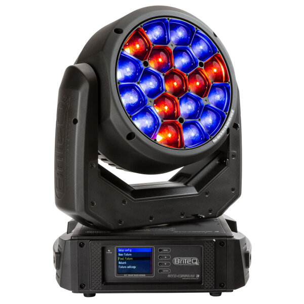 Briteq BTX-Cirrus 3, Zoom-Wash Moving Head, 19x60 Watt RGBL