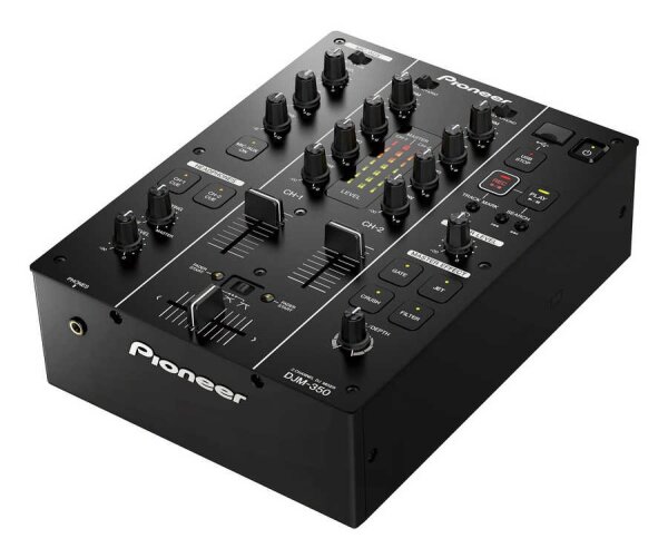 Pioneer DJM-350, 2-Kanal, USB-Record-Funktion, 3-band EQ