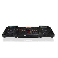 Pioneer DJM-2000 NXS, 4-Kanäle, 3-band EQ, 6x Line-in, 2x Phono, 1x Mic