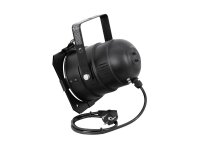 Eurolite PAR-38 Spot, E-27 Sockel mit Kabel, sw
