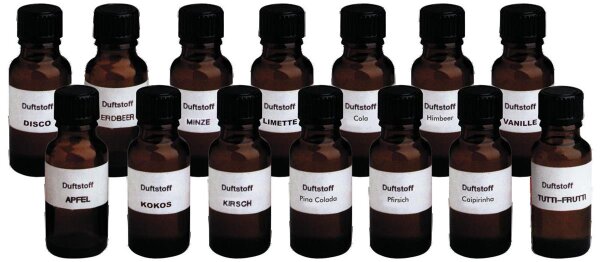 Eurolite Fog Fragrance Set with all 14 Types