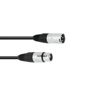 Sommer-Cable XLR cable 3pin 1.5m bk Neutrik