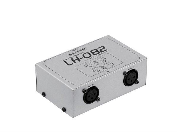 Omnitronic LH-082 Stereo Isolator XLR