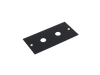 Modul 2 HE für 2x Klinkenstecker, 44x88mm