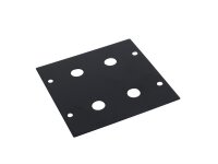 Modul 2 HE für 4x Klinkenstecker, 88x88mm