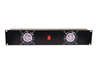 Omnitronic Front Panel Z-19 with 2 Fans wired 2U