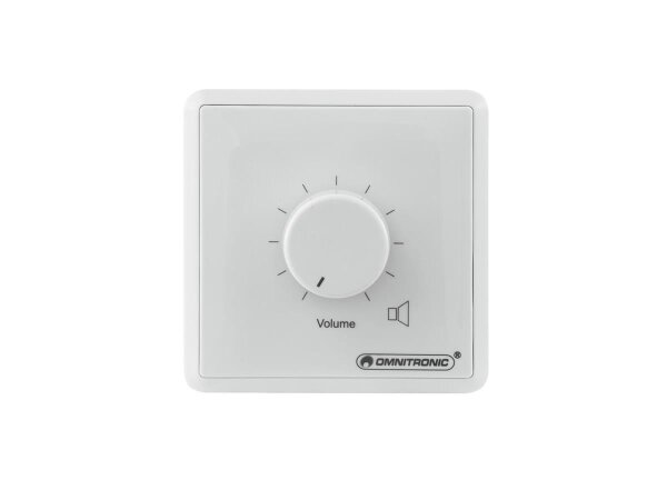 Omnitronic PA Volume Controller, 30 W mono wh