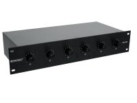 Omnitronic PA 6-Zone Stereo Vol-Cont45W bk